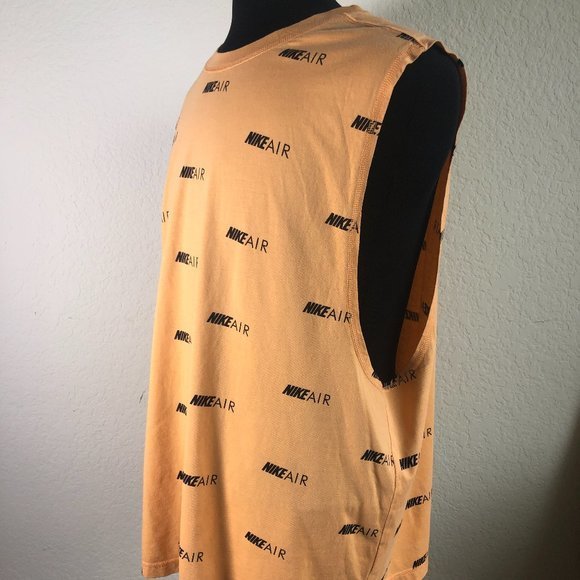 Nike Air Tank Top Size 2X Color Orange - Picture 6 of 12